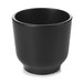 Set de 6 adelie tasse 8cl noir effet fonte